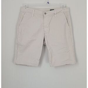 AG The Graduate Trouser Tailored Leg Khaki Shorts Size 32